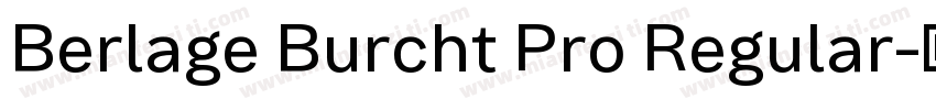Berlage Burcht Pro Regular字体转换